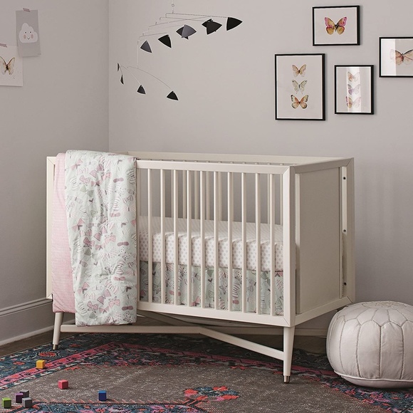 DwellStudios: Arden Butterfly 4pc. Crib Bedding Set - Picture 1 of 9